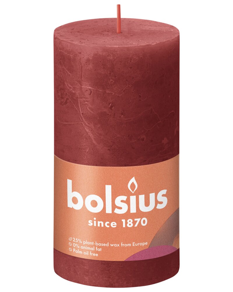 bolsius - Bloklys shine - Delicate rose