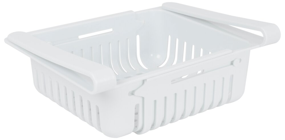 Royal Series - Køleskabsskuffe justerbar - hvid