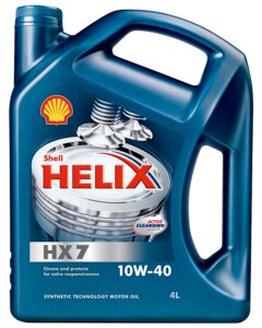 Shell Helix HX7 10W-40 motorolie 4 L