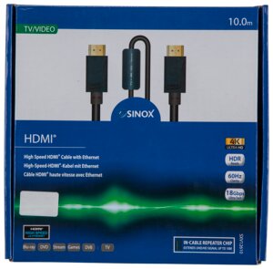 SINOX Pro HDMI kabel 4K60Hz 10 meter