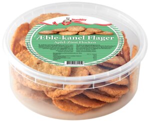 NORDTHY Æble-kanel Flager - 225 g