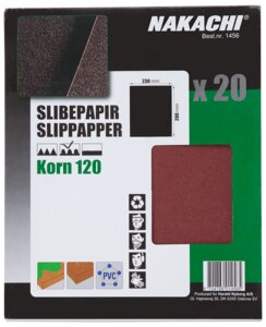 Slippapper 20 st K120 fin