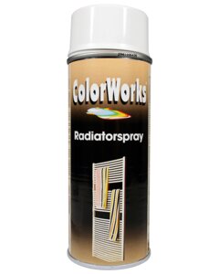 ColorWorks Radiatorspray - hvid