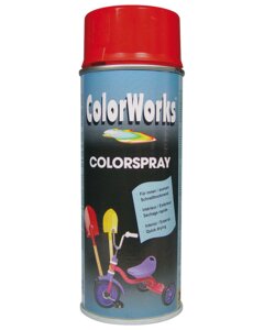 ColorWorks Spraymaling - rød