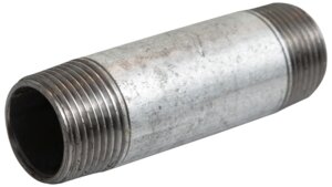 Nippelrør 1/2'' x 150 mm - galvaniseret