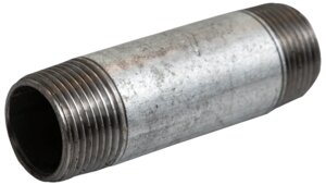 Nippelrør 1/2'' x 100 mm - galvaniseret