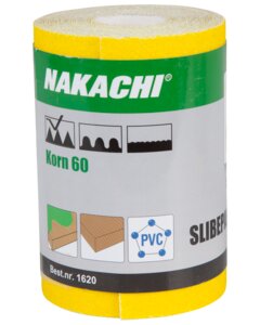Nakachi Slibepapir 115 mm x 5 m K60