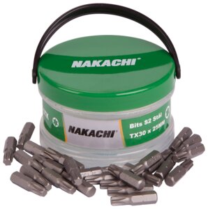 Nakachi Bits TX30 25 mm 25-pak