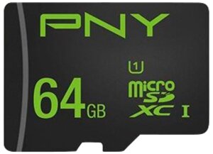 PNY Micro SDHC kort - 64 GB