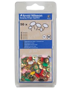 Arvid Nilsson Tegnestift 50-pak - ass. farver