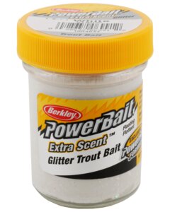 BERKLEY PowerBait - White Glitter