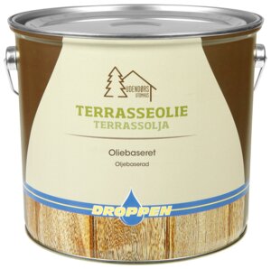 Droppen Terrasseolie 4 L - klar 