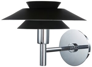 BRIGHT DESIGN Væglampe Genoa G9 Ø20 cm - sort