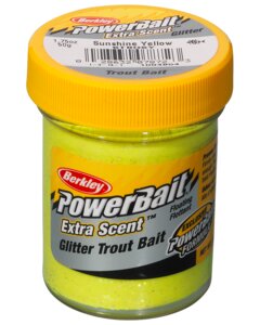 BERKLEY PowerBait - Sunshine Yellow Glitter