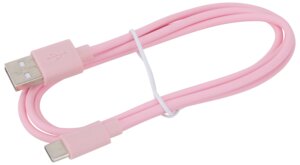 Sinox usb-c kabel rosa 1 m