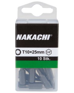 Nakachi Bits TX10 25 mm 10-pak