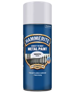 Hammerite spray 400 ml - sølv
