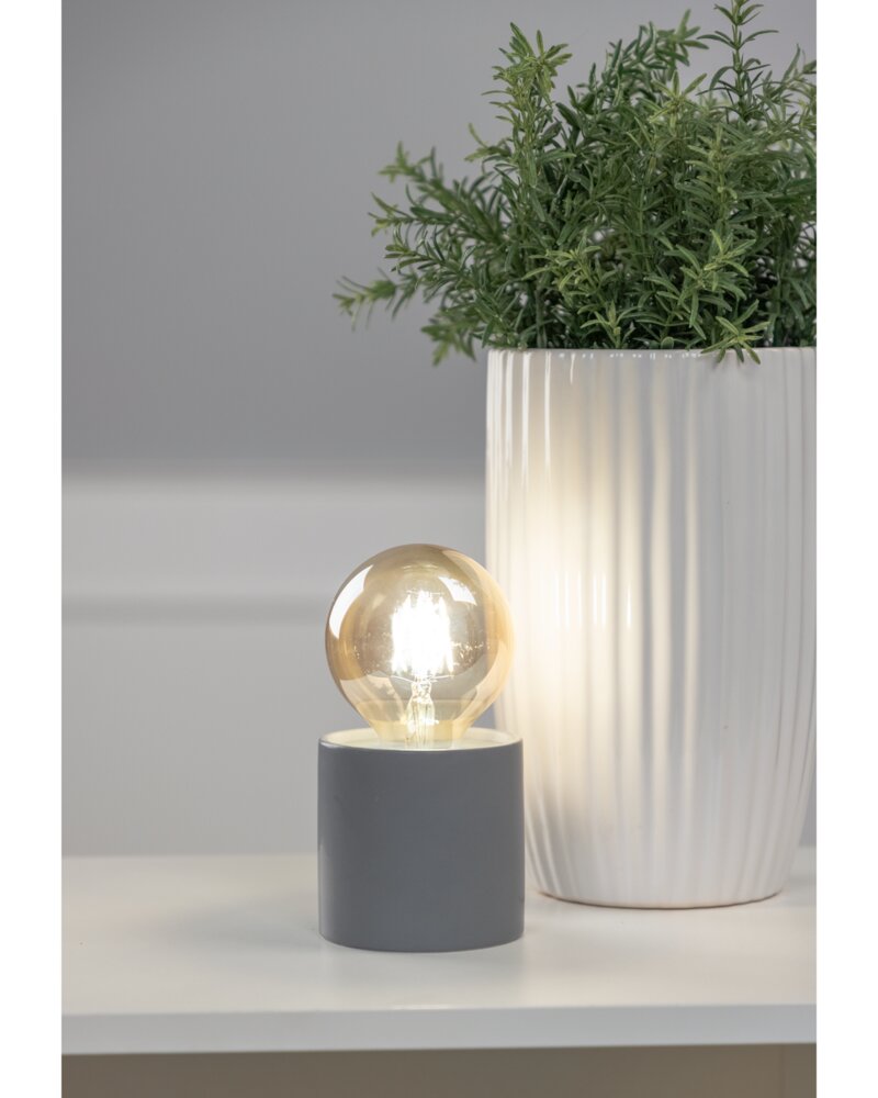 BRIGHT DESIGN - Lampe Filuca batteridrevet - grå