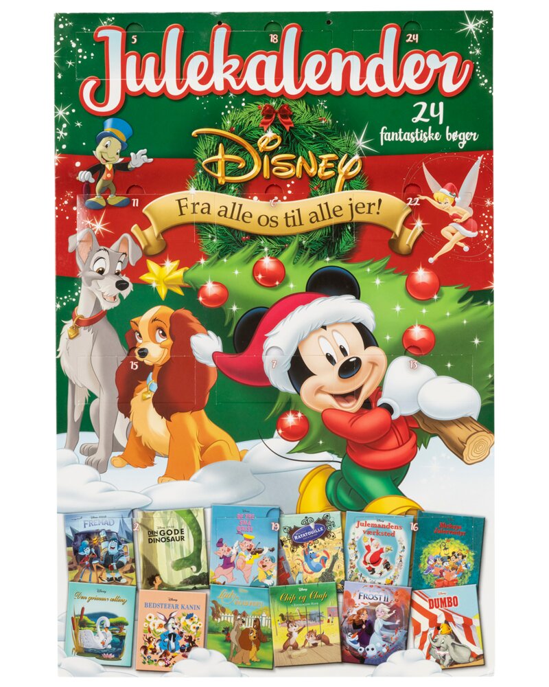 Disney - Julekalender 24 bøger