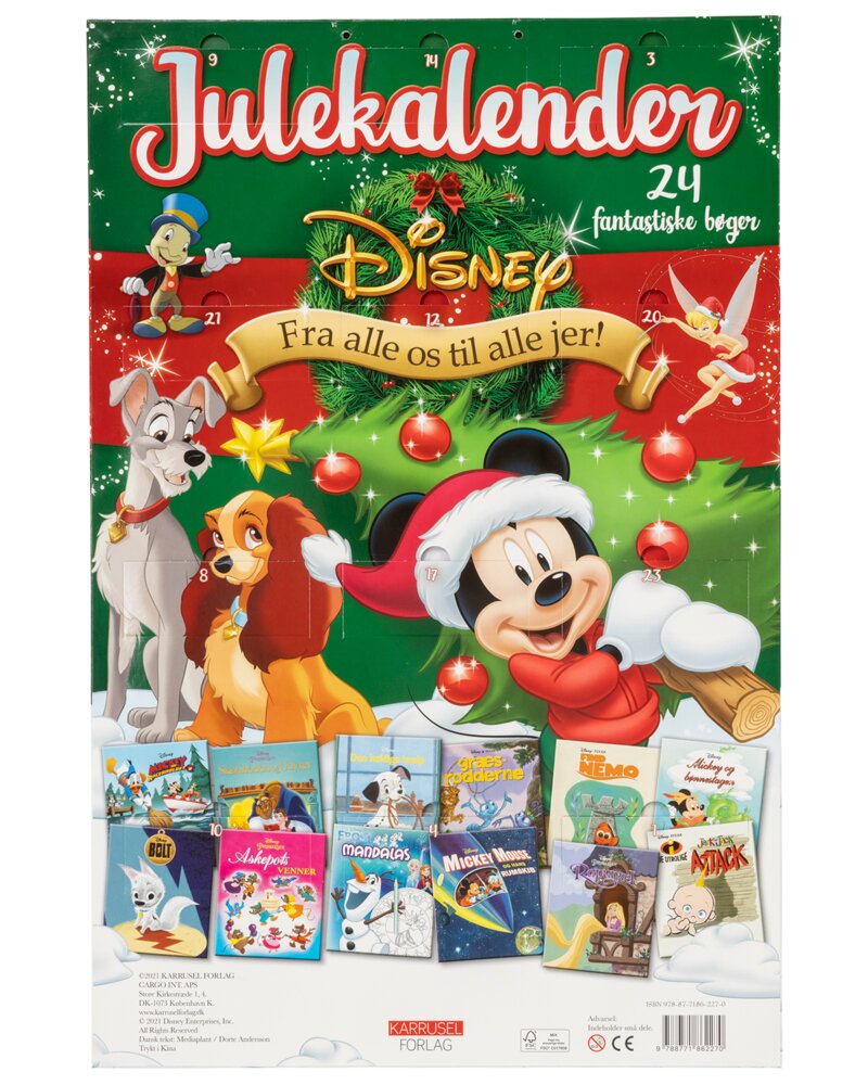 Disney - Julekalender 24 bøger