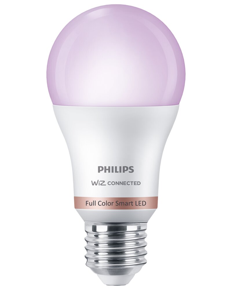 Philips Smart - LED-pære 8W E27 A60 - Full Color