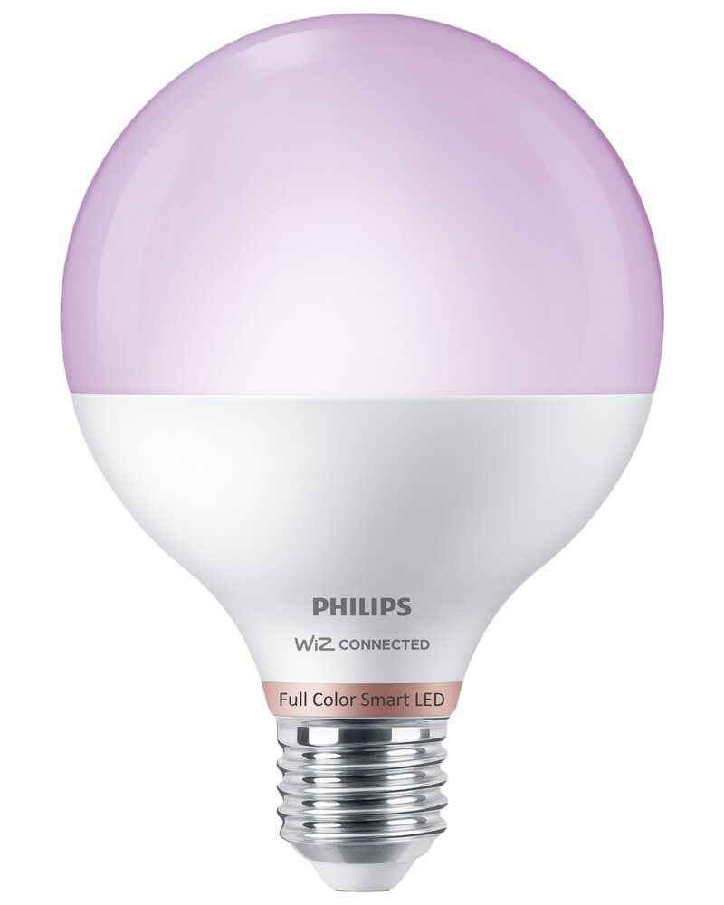 Philips Smart LED-pære 11W E27 G95 - Full Color