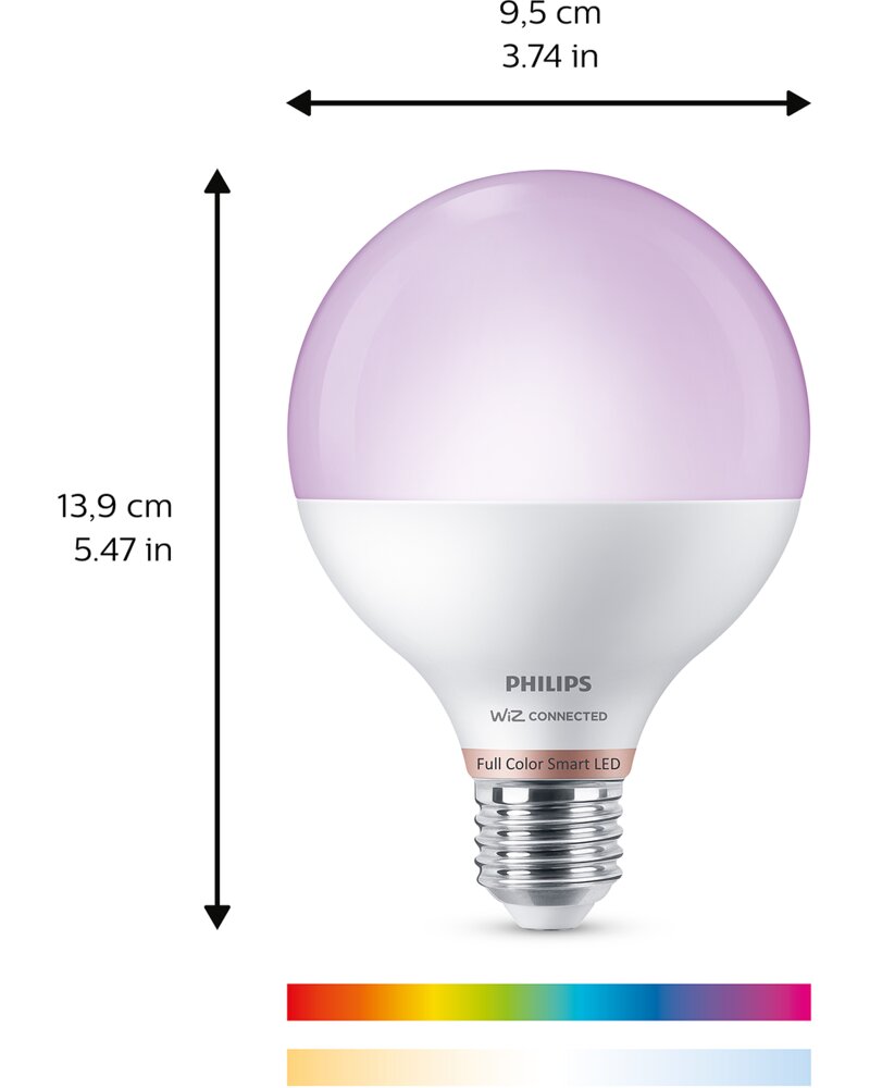 Philips Smart 11W G95 - Full Color