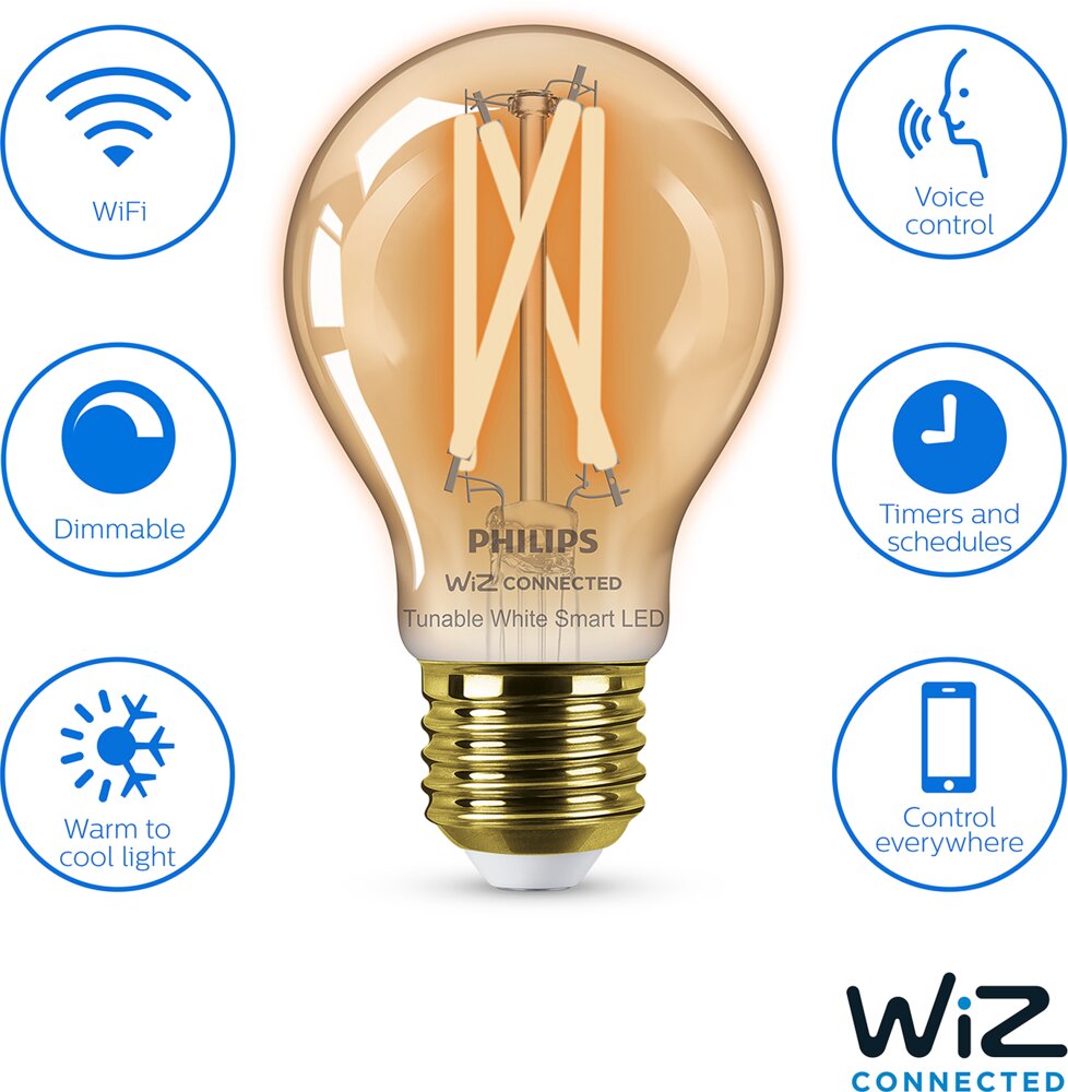 Philips LED-pære 7W E27 -