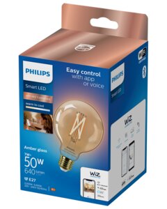 Philips smart 7w glob amber
