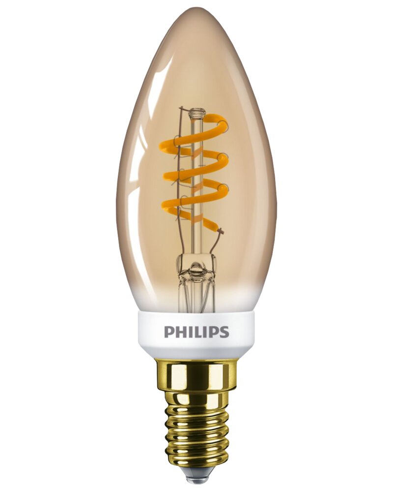 Philips LED-pære 2,5W E14 C35 -