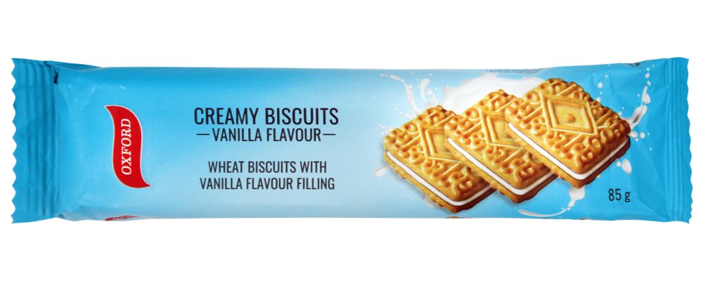 OXFORD biscuits - Creams vanilje 85 g
