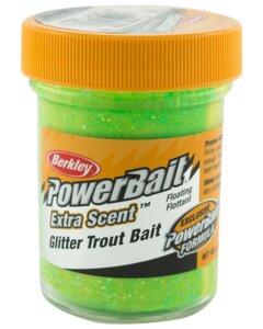 BERKLEY PowerBait - Flouresc. Green/Yellow Glitter