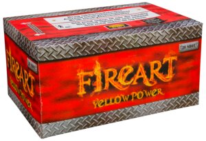 Fireart Yellow Power batteri 20 skud