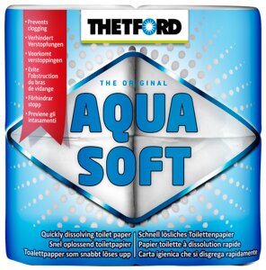 Aqua soft toalettpapper 4st