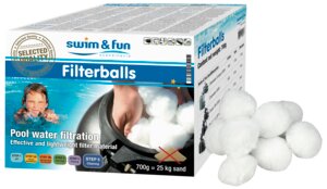 Swim & Fun Filterkugler til poolpumpe 700 g