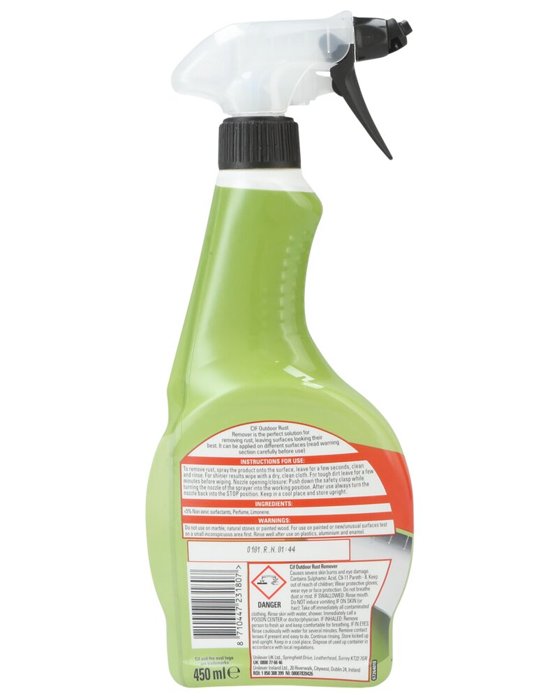 Cif - Rustfjerner spray 450 ml - Udendørs