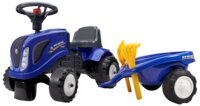 FALK - Baby New Holland traktor ride-on - blå