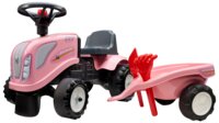 FALK Baby New Holland traktor ride-on - pink
