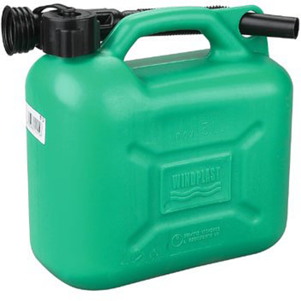 Benzindunk grøn blyfri 5 L