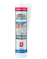 DANA LIM - Bygge- og sanitetssilikone hvid 300 ml