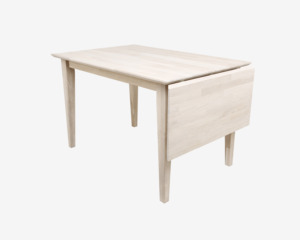 Spisebord med Klap B.80 x L.120 cm