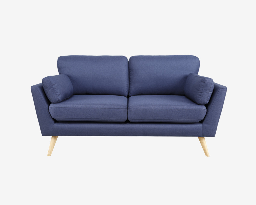 Sofa 2 Pers. Blå Malmø