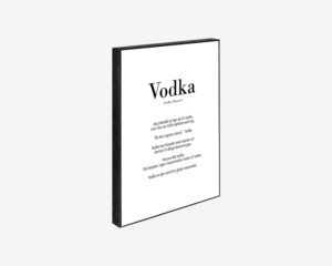 Klods Vodka 15x21 cm