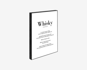 Klods Whisky 15x21 cm