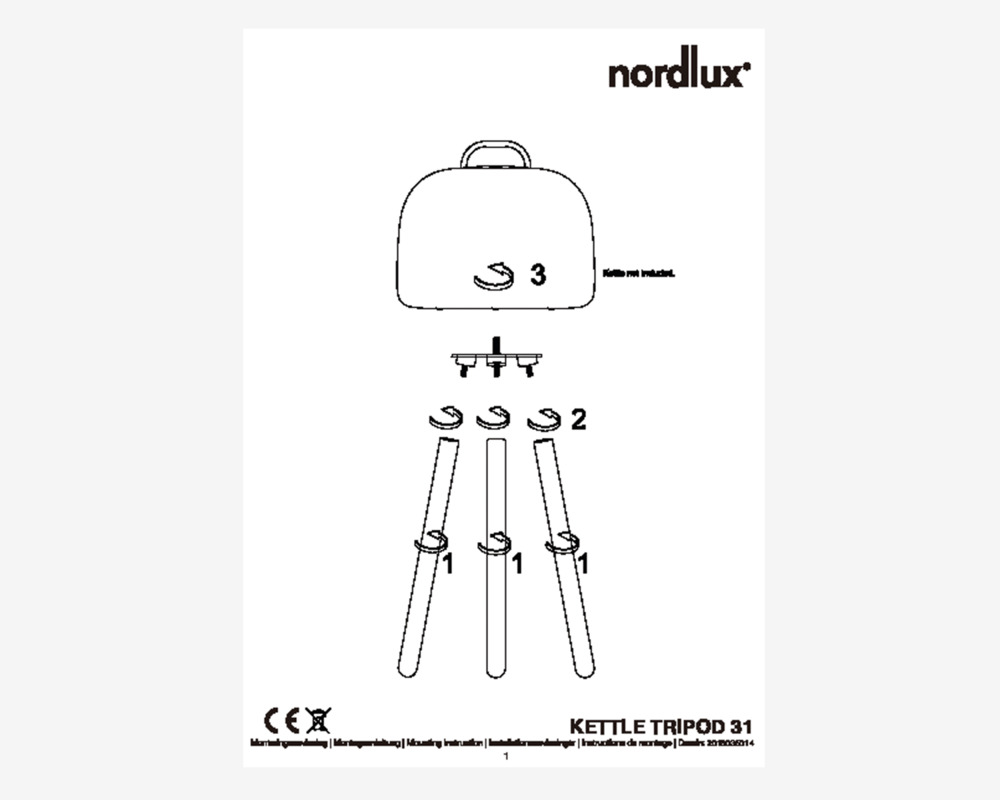 Kettle Tripod 31 Portable