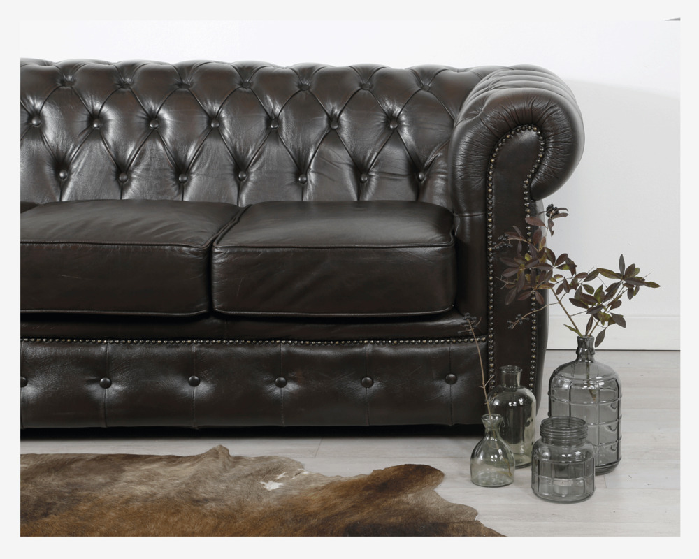Sofa 3 Pers. Chesterfield