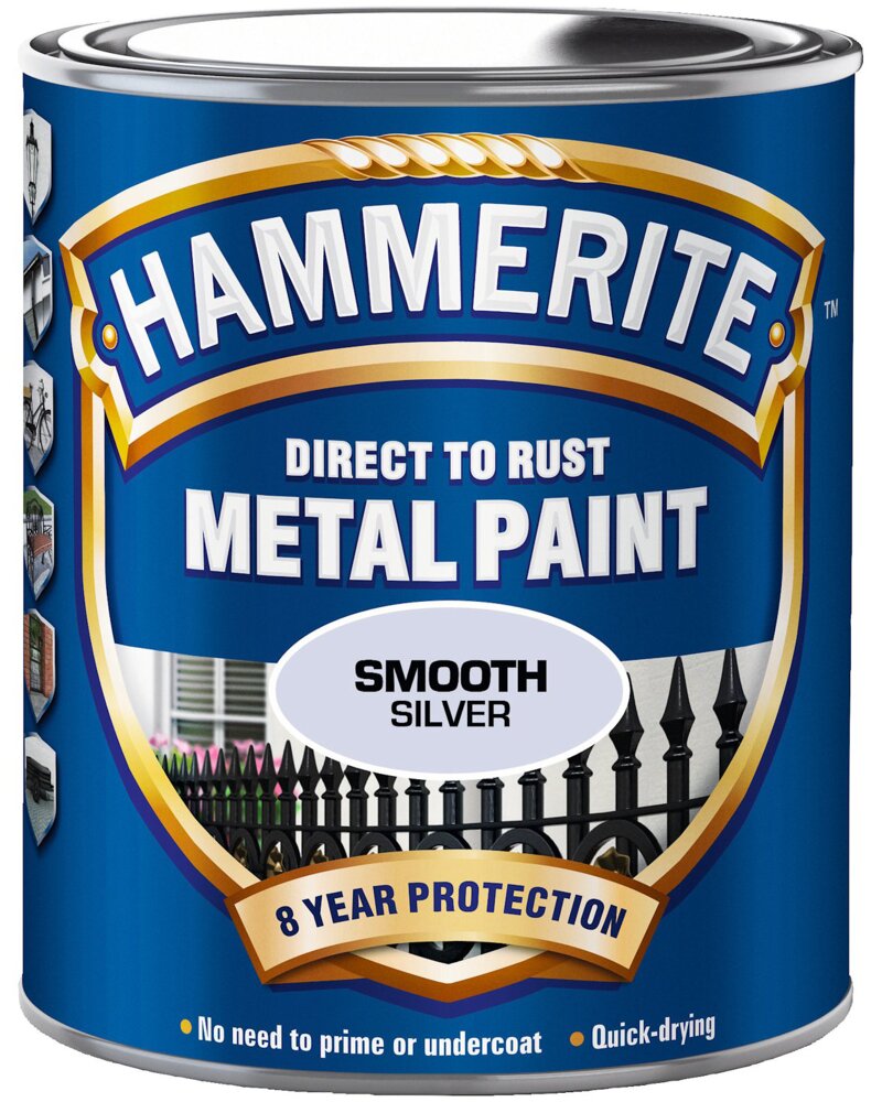 Hammerite 750 ml sølv