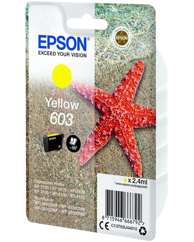 Epson - Blækpatron XP-2105 603 - gul