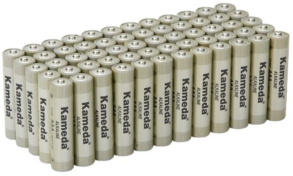 Kameda Alkaline batteri  - AAA 60-pak