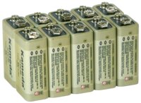 Kameda - Alkaline batteri - 9 V 10-pak